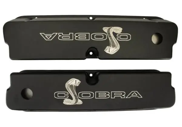 Ford Racing Black Satin Valve Covers Small Block thumbnail 4