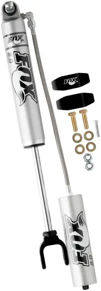 Fox 11+ Chevy HD 2.0 Performance Series 7.9in. Smooth Body Remote Res. Front Shock / 4-6in. Lift image 5