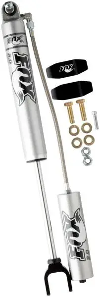 Fox 11+ Chevy HD 2.0 Performance Series 9.4in. Smooth Body Remote Res. Front Shock / 7-9in. Lift image 2