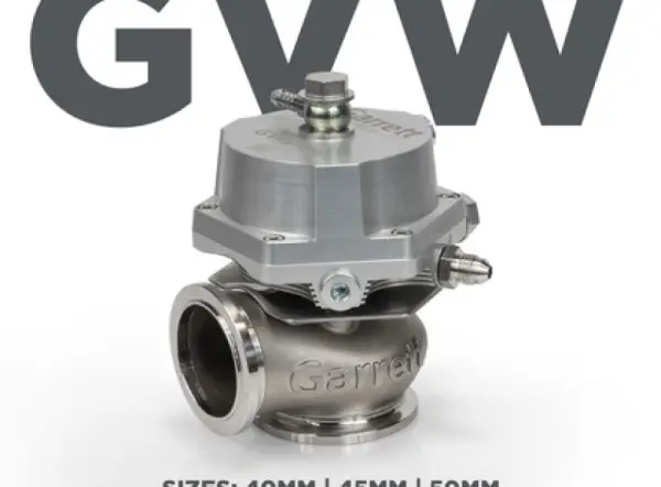 Garrett GVW-50 50mm Wastegate Kit - Silver image 2