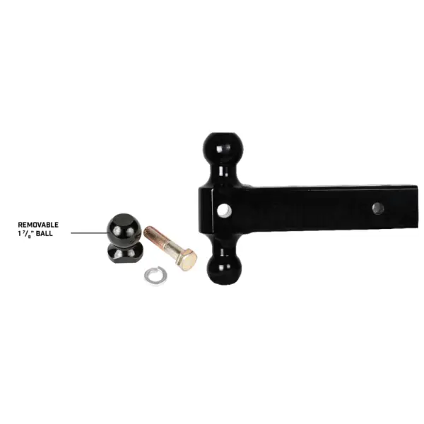 Gen-Y 2.5in Shank 21K Extended Dual-Ball Mount 12in length thumbnail 3