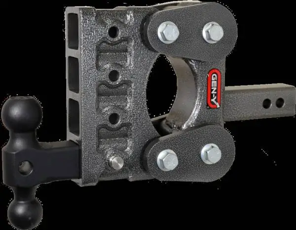 Gen-Y The Boss Torsion-Flex 2in Shank 5in Drop 1.1K TW 10K Hitch w/GH-031 Dual-Ball