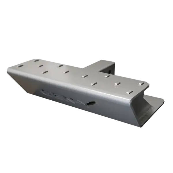 Gen-Y Skid Plate - 2in Shank - Clear Coated Aluminum