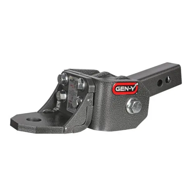 Gen-Y Glyder Torsion-Flex 2in Shank 2in Drop 7K Hitch w/Ball Platform/1in Diameter Mounting Hole image 2