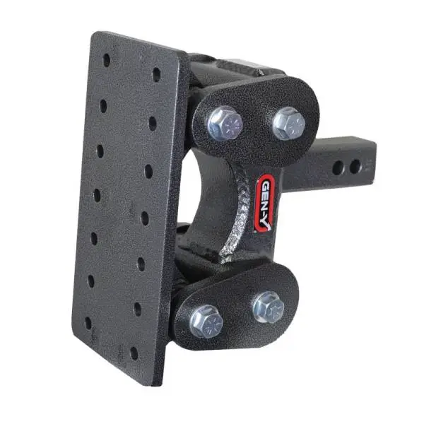 Gen-Y The Boss Torsion-Flex Pintle Plate 2in Shank 5.5in Drop 1.7K TW 16K Hitch image 2