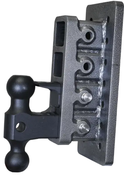 Gen-Y Mega Duty 2in Bolt-On 7.5in Drop 2K TW 16K Hitch w/GH-051 Dual-Ball/GH-032 Pintle Lock