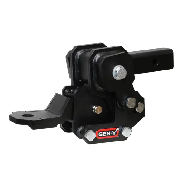 Gen-Y VOYAGER 5.75in 500lb Cargo TW 1000lb Towing TW 7K Overall Hitch w/GH-103705 Platinum BallMount