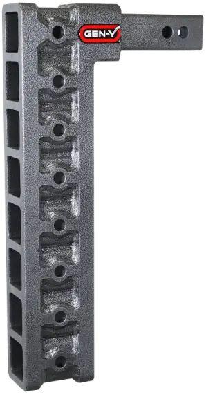 Gen-Y Mega Duty 2in Shank 17.5in Drop 1.5K TW 10K Hitch w/GH-0100 Stabilizer Kit
