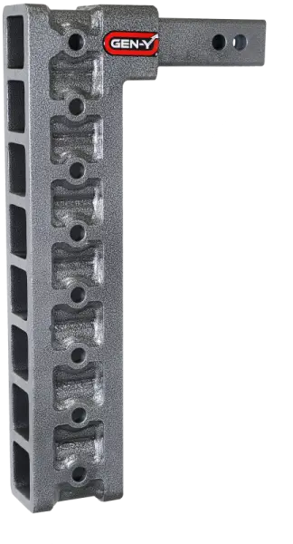 Gen-Y Mega Duty 2in Shank 17.5in Drop 2K TW 16K Hitch w/GH-0100 Stabilizer Kit