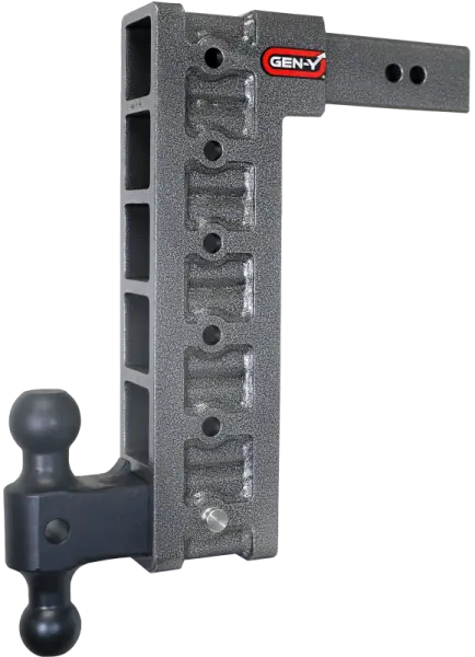 Gen-Y Mega Duty 2.5in Shank 15in Drop 3K TW 21K Hitch w/GH-061 Dual-Ball/GH-0101 Stabilizer Kit thumbnail 2