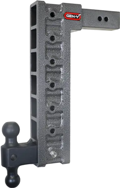 Gen-Y Mega Duty 2.5in Shank 18in Drop 3K TW 21K Hitch w/GH-061 Dual-Ball/GH-0101 Stabilizer Kit thumbnail 2