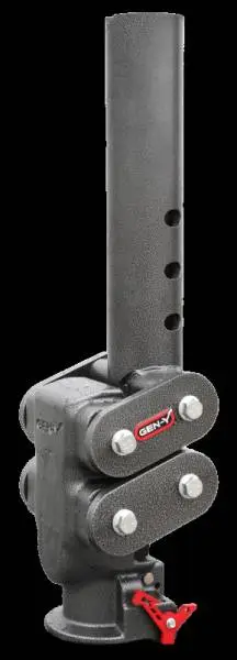 Gen-Y Spartan Torsion-Flex 5in Offset 4in RD Tube Gooseneck 2-5/16in Coupler Standard Height thumbnail 2