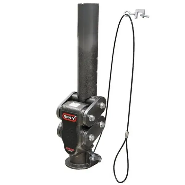 Gen-Y Spartan Torsion-Flex 5in Offset 4in RD Tube Gooseneck 2-5/16in Coupler Standard Height thumbnail 2