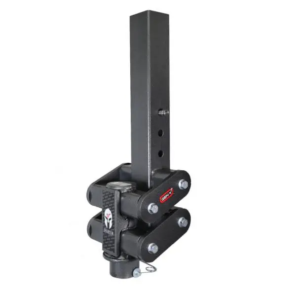 Gen-Y Spartan Torsion-Flex 5in Offset 4in SQ Tube Gooseneck 2-5/16in Coupler Standard Height thumbnail 2
