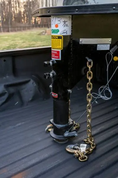 Gen-Y Viking 4in Square Tube Gooseneck Static Hitch w/SnapLatch 2-5/16in Coupler 8.5K TW 30K thumbnail 2