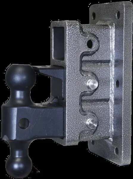 Gen-Y Mega Duty 2.5in Bolt-On 6in Drop 3K TW 21K Hitch w/GH-061 Dual-Ball/GH-062 Pintle Lock thumbnail 2