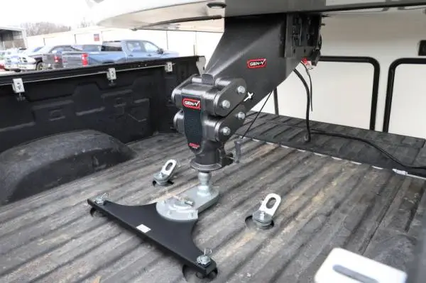 Gen-Y Executive Torsion-Flex Auto Rhino 5th Wheel Pin Box Rep w/Gooseneck 2-5/16in Coupler thumbnail 3