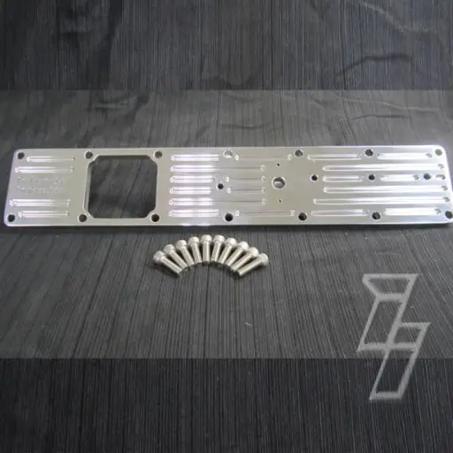 Industrial Injection 03-07 Dodge Cummins 5.9L PDM Billet Intake Plate Polished PDM By