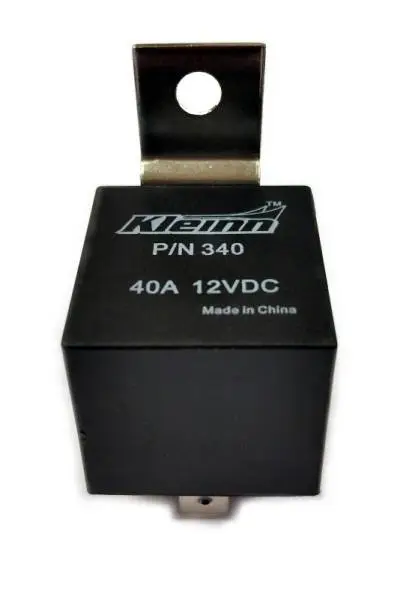 Kleinn Sealed 40-Amp/ 5-Post/ SPDT Relay (12-volt) thumbnail 2