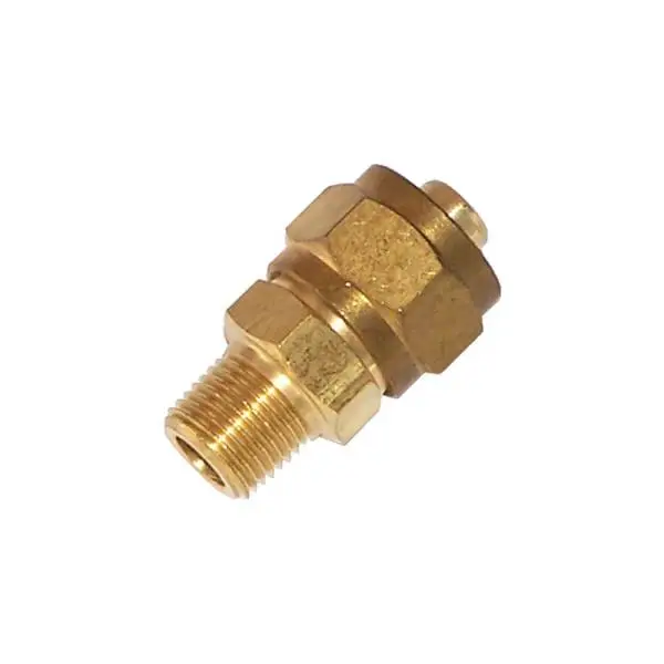 Kleinn 1/2In OD Tubing 1/4In M NPT Straight Compression Fitting thumbnail 2