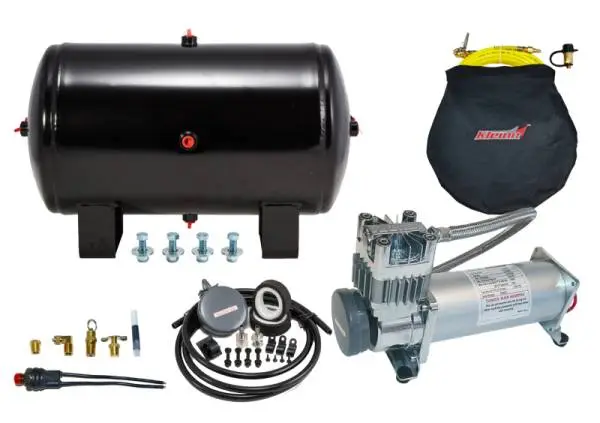 Kleinn Air System w/ 150 PSI Waterproof/ 100 Percent Duty Cycle Air Compressor / 5.0 gal Air Tank image 2