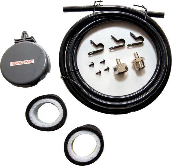 Kleinn 3/8In Snorkel Kit w/ Air Filter/ Spare Elements/ / Snorkel Tubing
