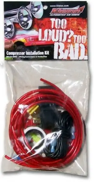 Kleinn 12-Volt Air Compressor System Wiring Installation Kit thumbnail 3