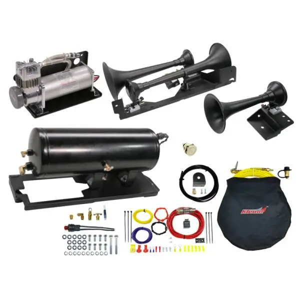 Kleinn 13-22 Dodge Ram 2500/ 3500 Onboard Air System w/ Model 730 Horns thumbnail 2