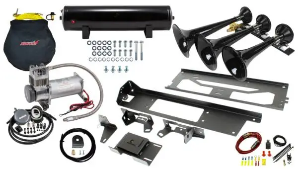 Kleinn 17-22 Ford F-250/ F-350/ F-450 Onboard Air System w/ Model 230 Horns thumbnail 2