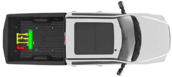 Kleinn 17-22 Ford F-250/ F-350/ F-450 Onboard Air System w/ Model 230 Horns thumbnail 5