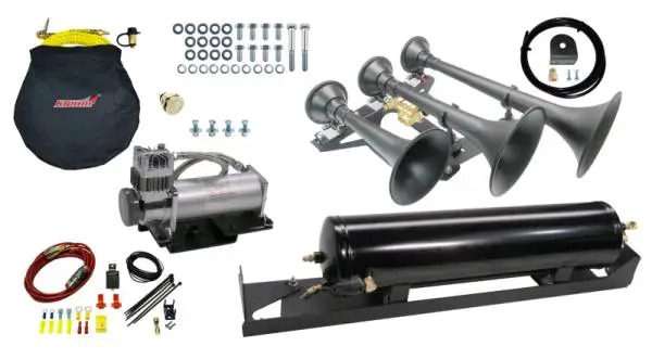 Kleinn 17-22 Ford F-250/ F-350 Onboard Air System w/ Model 730 Horns thumbnail 2