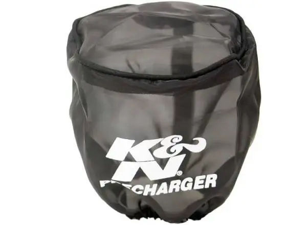 K&N PreCharger Air Filter Wrap Black Universal 4in. Height 4in. Inside Diameter image 3