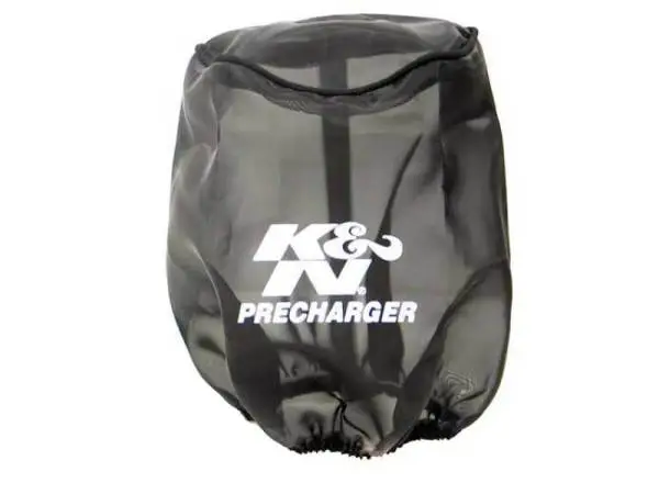 K&N PreCharger Tapered Air Filter Wrap Black 6in Height / 6in Diameter image 2