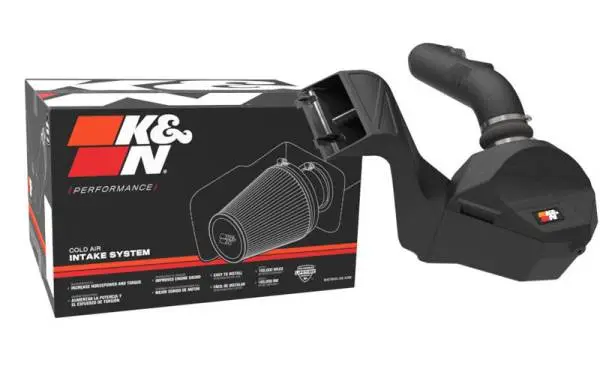 K&N 21-23 Ford F-150 5.0L V8 Performance Air Intake System thumbnail 3