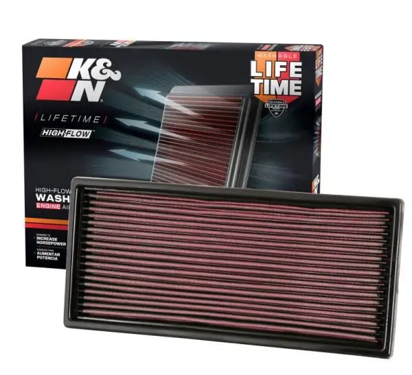 K&N 97-96 Ford 4.9L/5.0L / 87-97 5.8L/7.5L Drop In Air Filter thumbnail 12