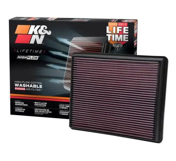 K&N 02-04 Cadillac / 99-10 Chevy/GMC Pickup / 99-01 Jeep Drop In Air Filter thumbnail 15