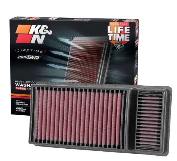 K&N Replacement Panel Air Filter for 11-15 Ford F-250/F-350/F-450/F-550 Super Duty 6.7L V8 Diesel thumbnail 17