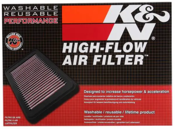 K&N 2020 Chevrolet Silverado 2500/3500 6.6L Diesel Drop In Replacement Air Filter thumbnail 5