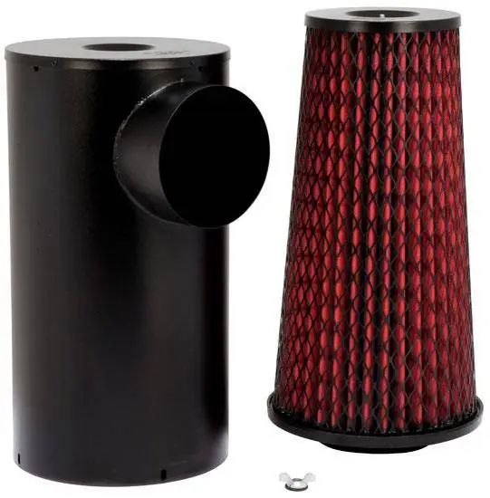 K&N Replacement Canister w/ Air Filter 9-3/4in D 18-7/8in H - HDT image 2