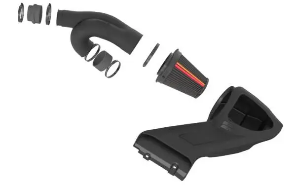 K&N 21-24 Chevrolet Silverado 1500 V8 5.3L/6.2L F/L NextGen Dryflow Cold Air Intake thumbnail 3