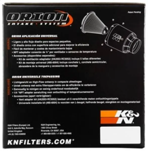 K&N Orion Universal Air Cleaner Assembly image 8