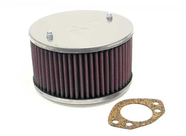 K&N Universal Custom Air Filter - Round 1.625in Flange / 1.625in ID / 2.75in Overall Height image 2