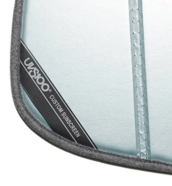 Covercraft UVS100 Custom Sunscreen - Blue Metallic image 5
