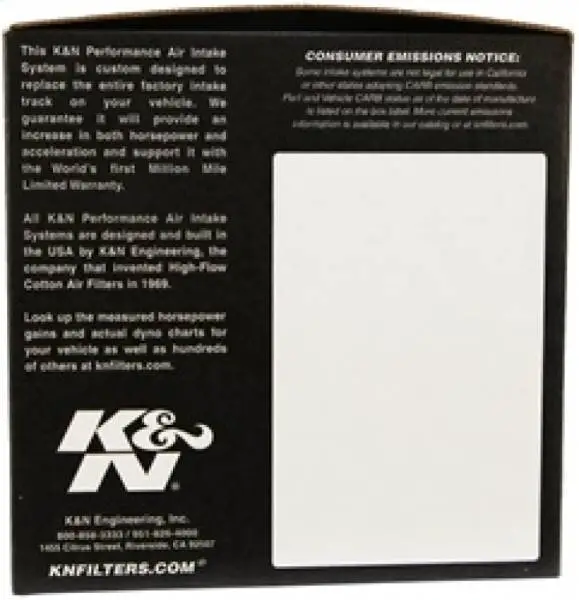 K&N 88-95 Ford PickUp/Bronco Performance Intake Kit thumbnail 9
