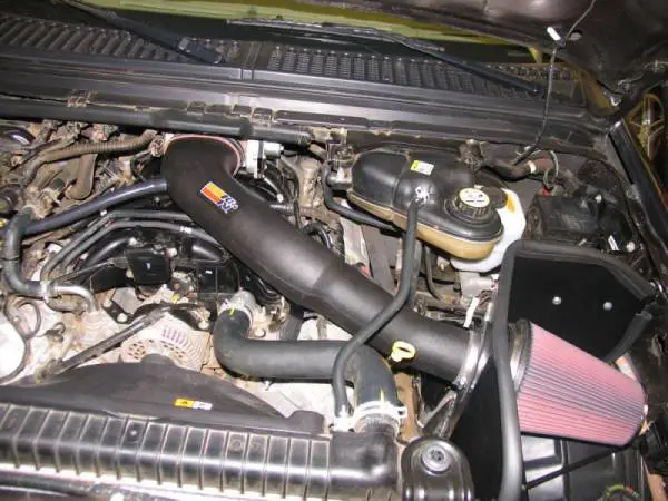 K&N 05-06 Ford F-Series Superduty V10-6.8L Performance Intake Kit thumbnail 12