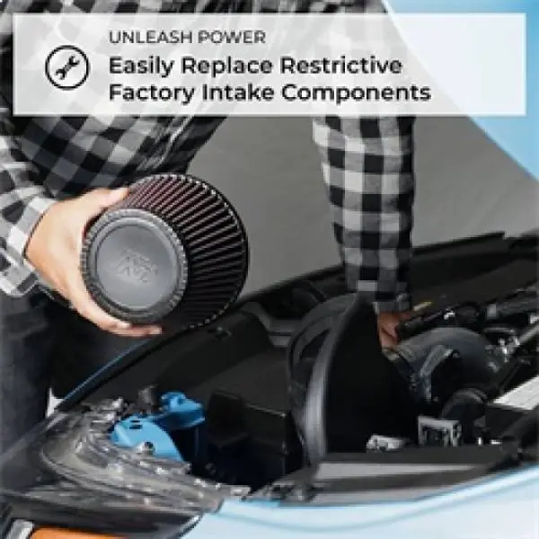 K&N 08-10 Ford F250/F350/F450/F550 6.4L-V8 Performance Intake Kit thumbnail 4