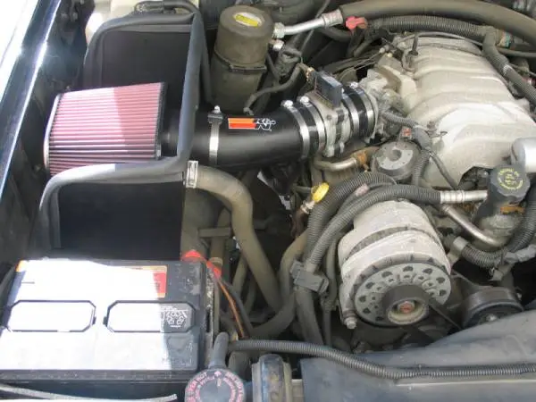 K&N 96-00 Chevy/GMC PickUp V8-7.4L Performance Intake Kit thumbnail 13
