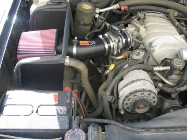 K&N 96-00 Chevy/GMC PickUp V8-7.4L Performance Intake Kit thumbnail 14