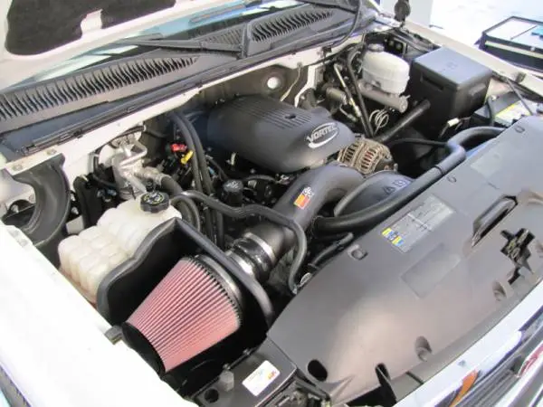 K&N 01-04 Chevy Silverado HD V8-6.0L Performance Intake Kit thumbnail 14