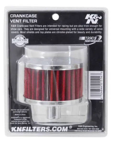 K&N Filter 3/4in Vent 3in Diameter 2in Height image 7